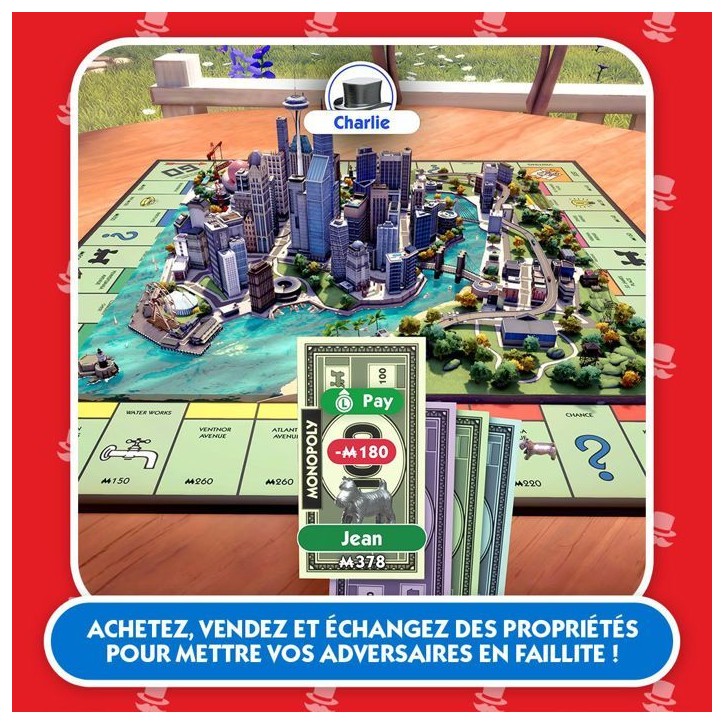 Monopoly 2024 - Jeu Nintendo Switch - Code in a Box
