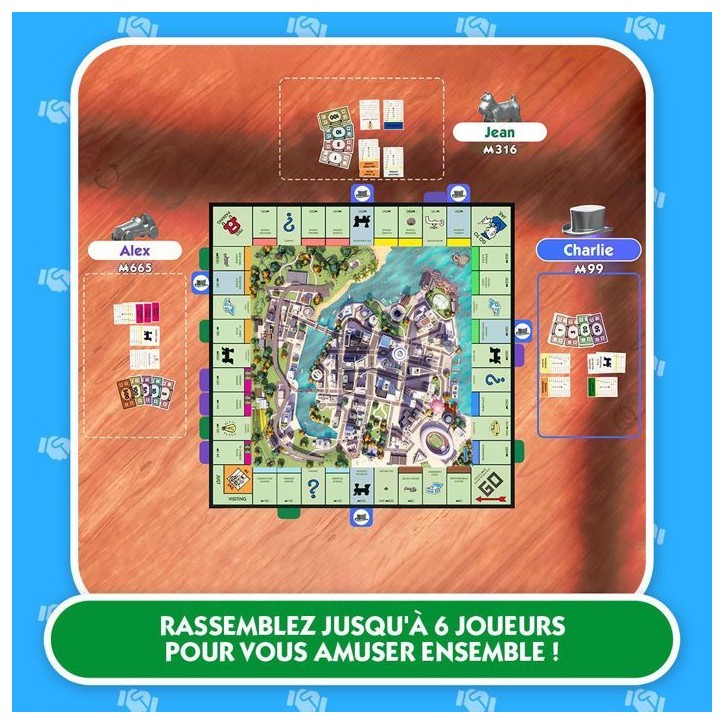 Monopoly 2024 - Jeu Nintendo Switch - Code in a Box