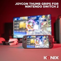 Pack de 8 appuie-pouces pour joysticks - KONIX - Joy-Con Nintendo Swit