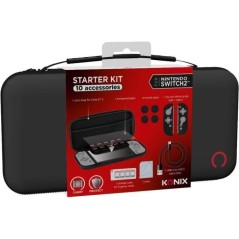 Pack d'accessoires gaming - KONIX - Nintendo Switch 2 - Housse - 4 app