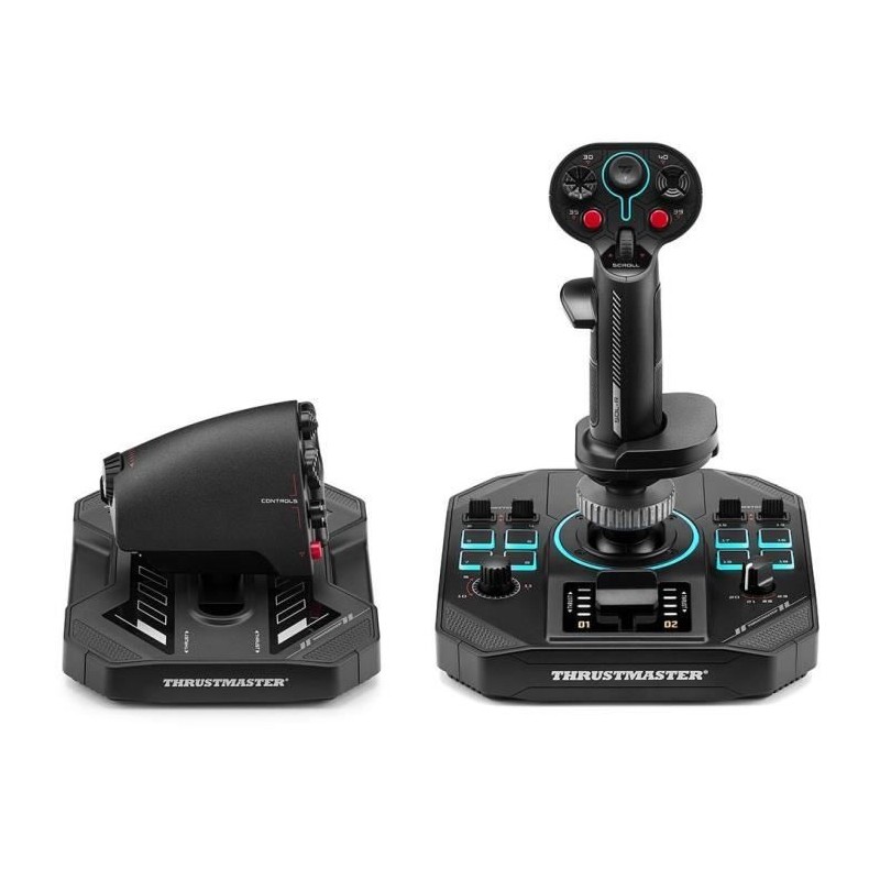 Joystick et de manette des gaz - THRUSTMASTER - Sol-R 4 HOTAS - Techno