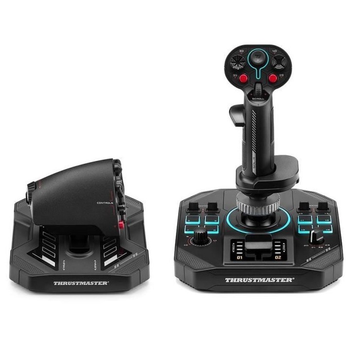 Joystick et de manette des gaz - THRUSTMASTER - Sol-R 4 HOTAS - Technologie HEART Joystick et de manette des gaz - THRUSTMASTER - Sol-R 4 HOTAS - Technologie HEART