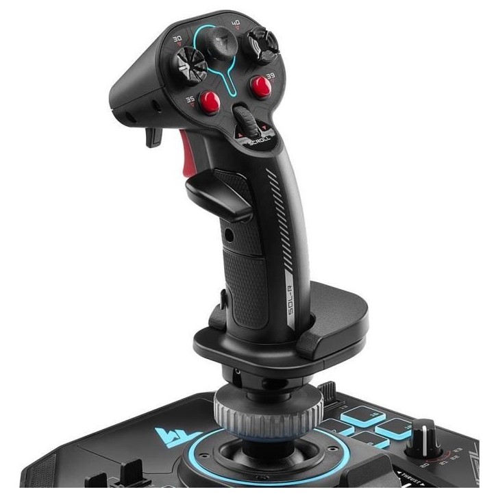 Joystick et de manette des gaz - THRUSTMASTER - Sol-R 4 HOTAS - Technologie HEART Joystick et de manette des gaz - THRUSTMASTER - Sol-R 4 HOTAS - Technologie HEART