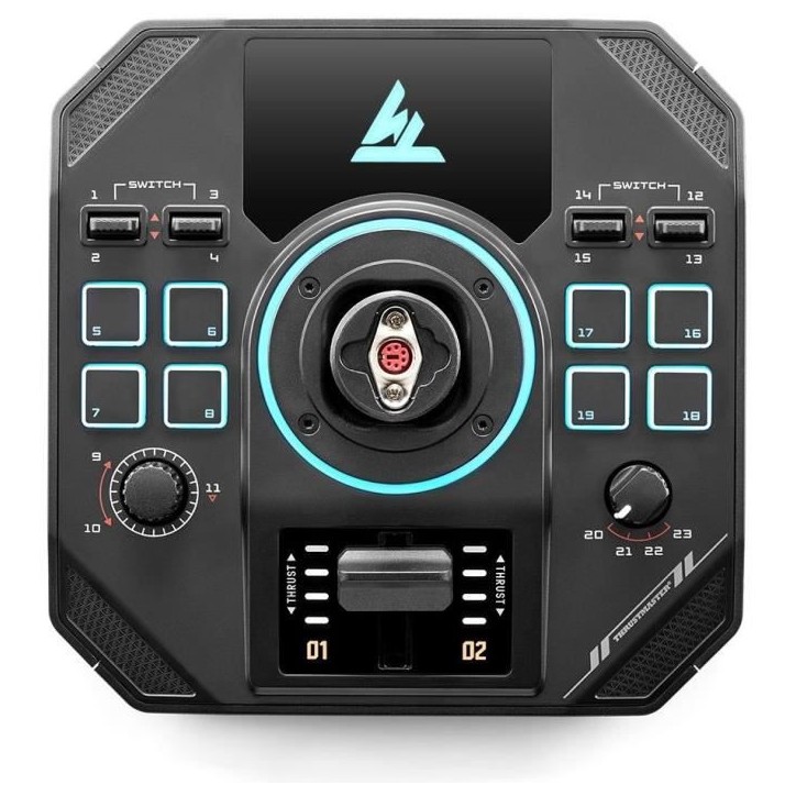 Joystick et de manette des gaz - THRUSTMASTER - Sol-R 4 HOTAS - Technologie HEART Joystick et de manette des gaz - THRUSTMASTER - Sol-R 4 HOTAS - Technologie HEART
