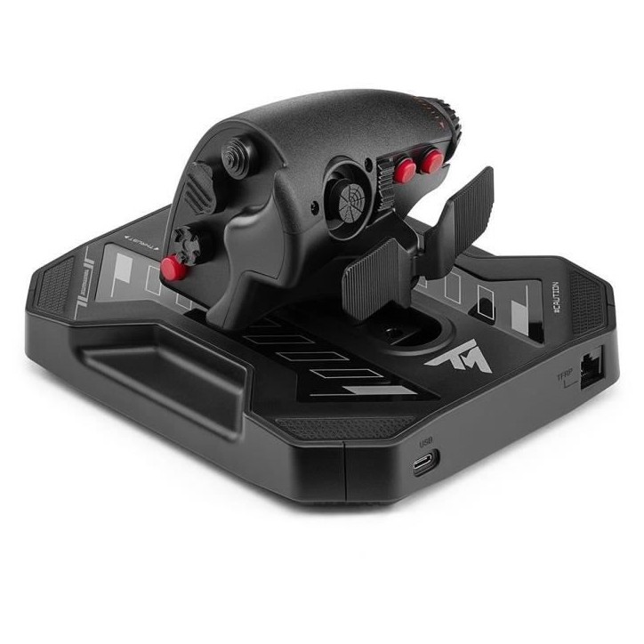 Joystick et de manette des gaz - THRUSTMASTER - Sol-R 4 HOTAS - Technologie HEART Joystick et de manette des gaz - THRUSTMASTER - Sol-R 4 HOTAS - Technologie HEART