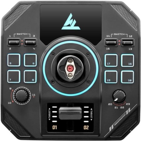 Base modulaire multi-simulation - THRUSTMASTER - Technologie HEART - Sol-R 5 Base - Compatible Windows 10/11 et logiciel TARGET