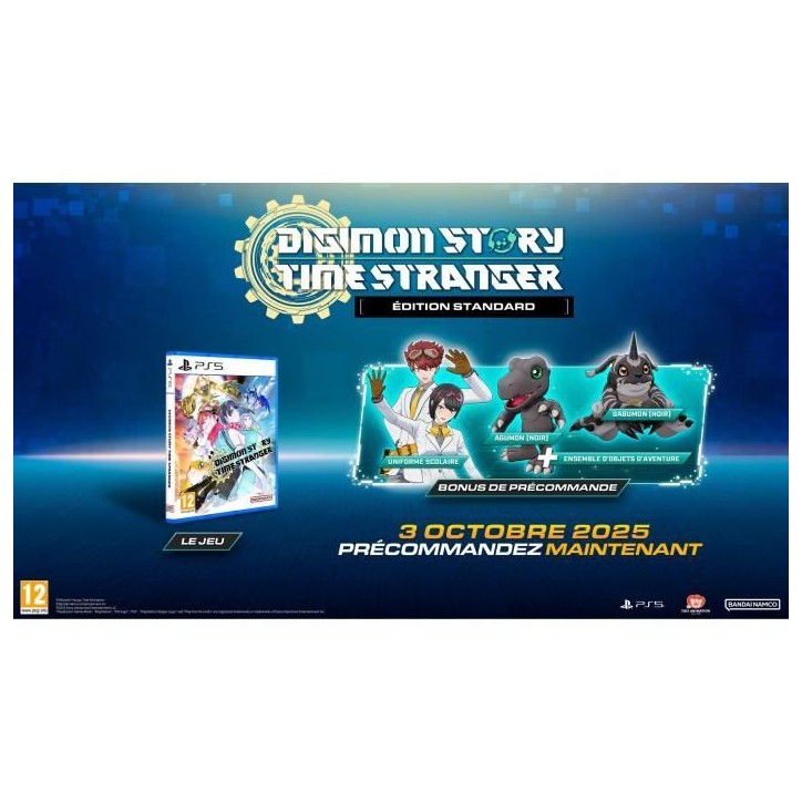 Digimon Story Time Stranger - Jeu PS5 Digimon Story Time Stranger - Jeu PS5