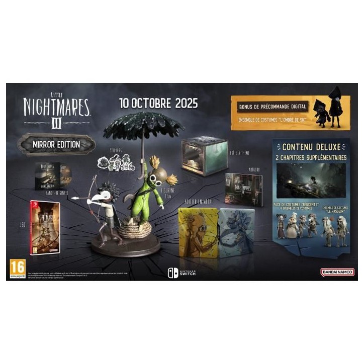 Little Nightmares III - Edition Mirror - Jeu Nintendo Switch Little Nightmares III - Edition Mirror - Jeu Nintendo Switch