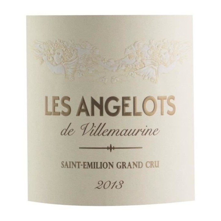 Les Angelots De Villemaurine 2013 Saint-Emilion Grand Cru - Vin rouge de Bordeaux