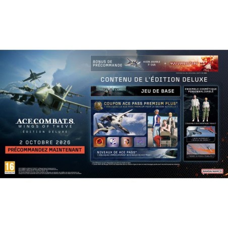 ACE COMBAT 8: WINGS OF THEVE - Deluxe Edition - Jeu XBOX SERIES X