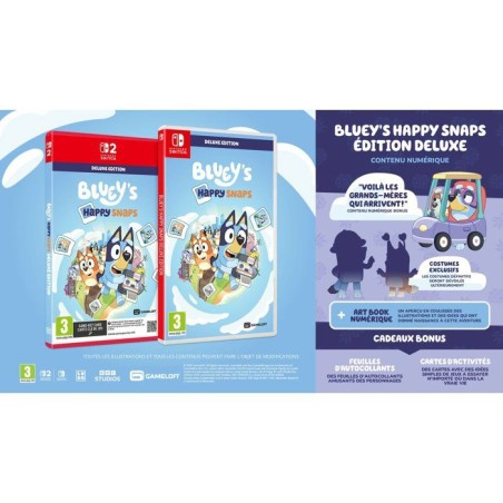 Bluey's Happy Snaps - JEU SWITCH - Day One Deluxe Edition