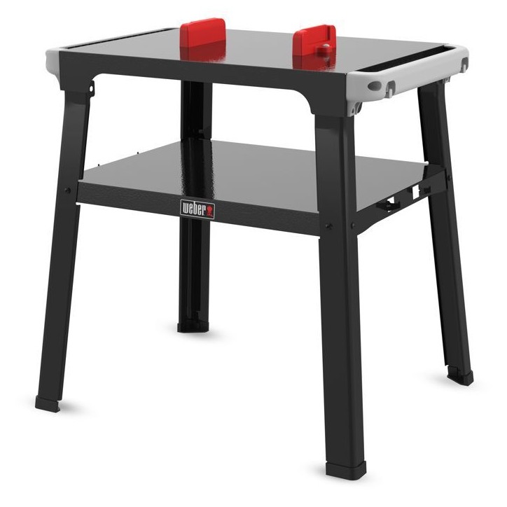 Support pour Lumin/Lumin Compact - Weber - Etagere de rangement - Deux crochets intégrés - Noir Support pour Lumin/Lumin Compact - Weber - Etagere de rangement - Deux crochets intégrés - Noir