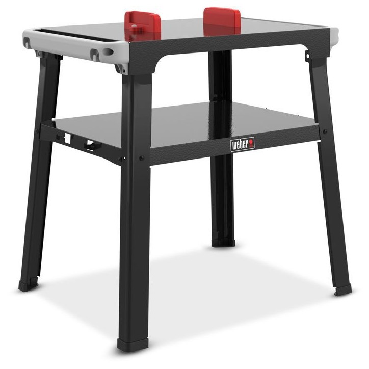 Support pour Lumin/Lumin Compact - Weber - Etagere de rangement - Deux crochets intégrés - Noir Support pour Lumin/Lumin Compact - Weber - Etagere de rangement - Deux crochets intégrés - Noir