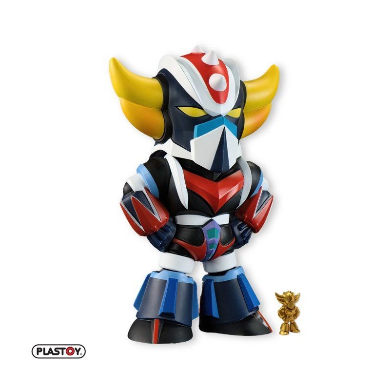 Figurine - PLASTOY - Goldorak XXL + Mini statuette - PVC - 40 cm - Min