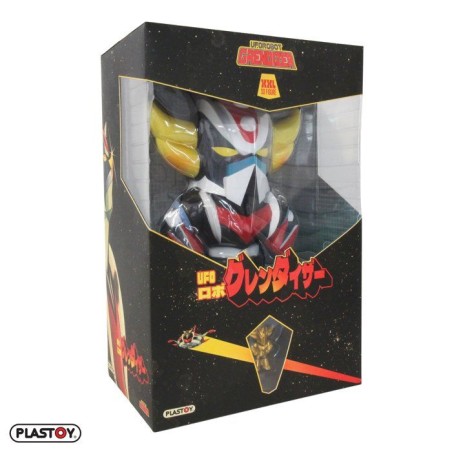Figurine - PLASTOY - Goldorak XXL + Mini statuette - PVC - 40 cm - Mini 7 cm