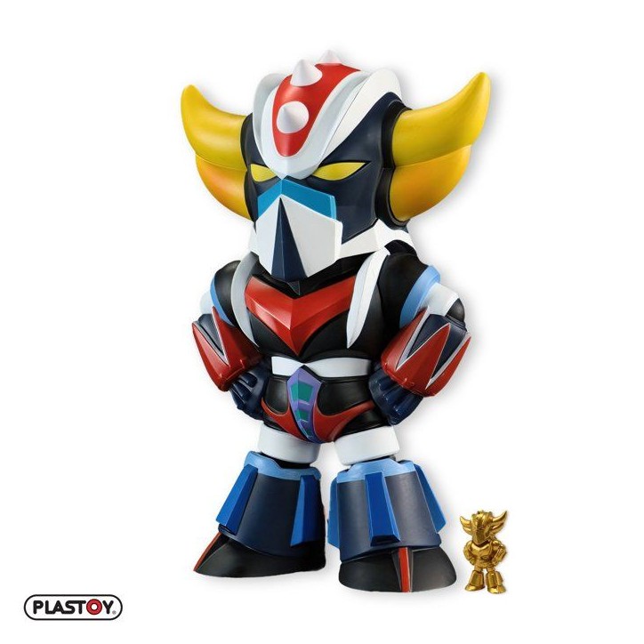 Figurine - PLASTOY - Goldorak XXL + Mini statuette - PVC - 40 cm - Mini 7 cm