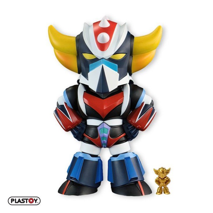 Figurine - PLASTOY - Goldorak XXL + Mini statuette - PVC - 40 cm - Mini 7 cm