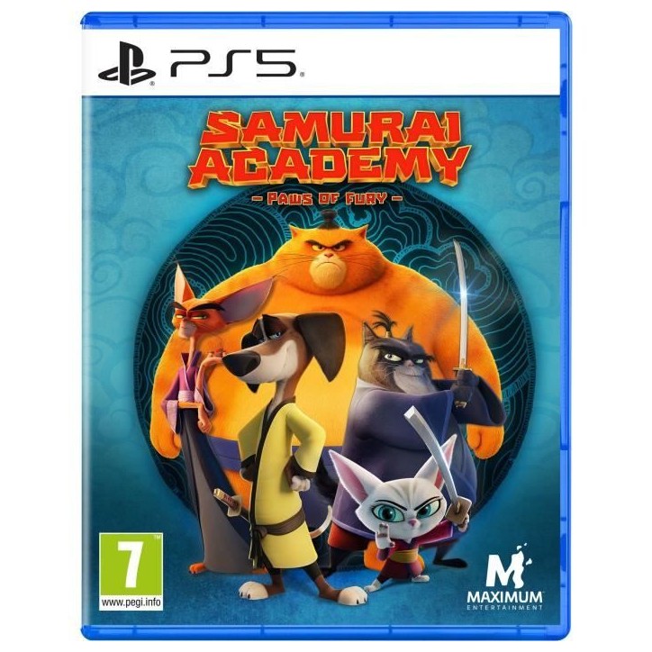 Samurai Academy Paws of Fury - Jeu PS5 Samurai Academy Paws of Fury - Jeu PS5