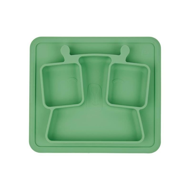 Badabulle Assiette a compartiments antidérapante, 4m+ Badabulle Assiette a compartiments antidérapante, 4m+