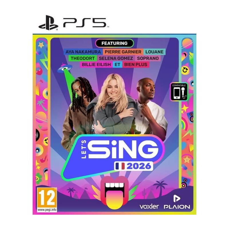 Let's sing 2026 - Jeu PS5