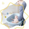 Badabulle Baignoire pour Bébé Baleine, Made in Europe, Peut contenir
