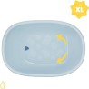 Badabulle Baignoire pour Bébé Baleine, Made in Europe, Peut contenir