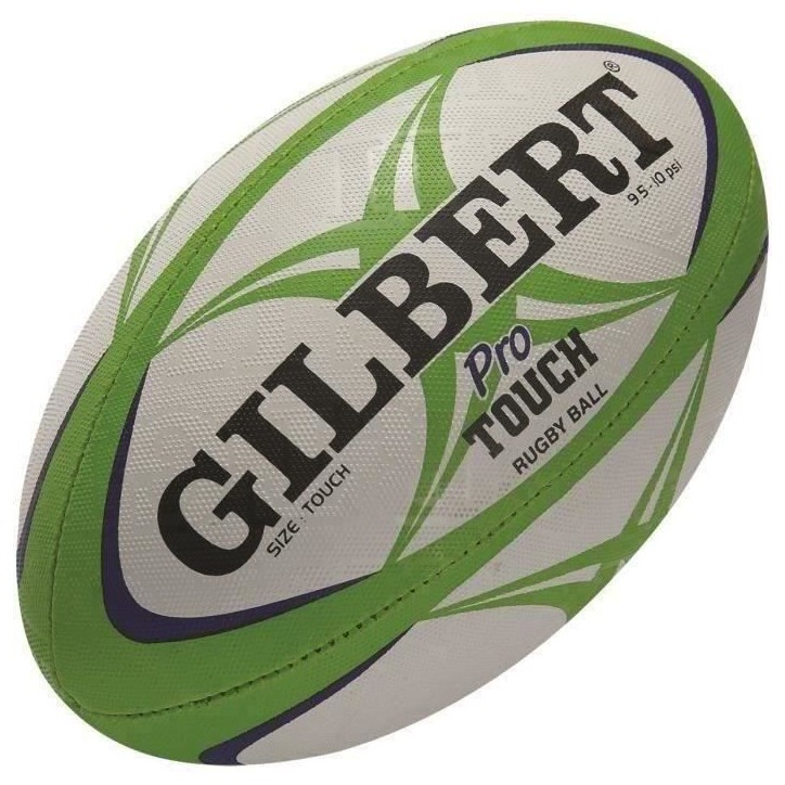 Ballon de Touch rugby - GILBERT - MATCH PRO - Vert / Bleu Ballon de Touch rugby - GILBERT - MATCH PRO - Vert / Bleu