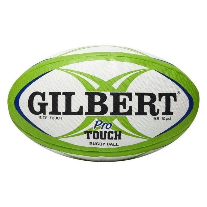 Ballon de Touch rugby - GILBERT - MATCH PRO - Vert / Bleu Ballon de Touch rugby - GILBERT - MATCH PRO - Vert / Bleu