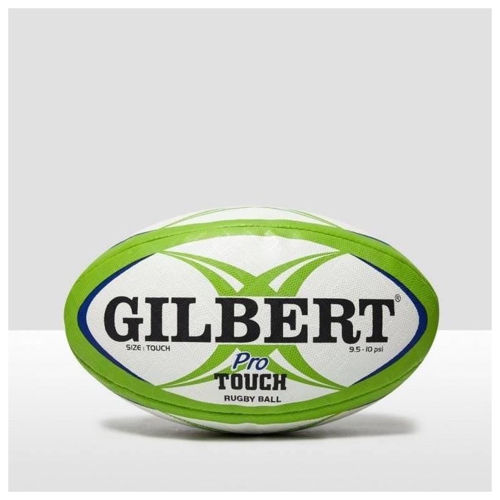 Ballon de Touch rugby - GILBERT - MATCH PRO - Vert / Bleu Ballon de Touch rugby - GILBERT - MATCH PRO - Vert / Bleu
