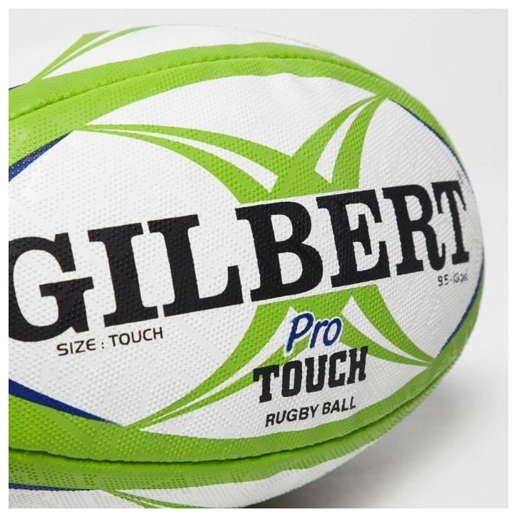 Ballon de Touch rugby - GILBERT - MATCH PRO - Vert / Bleu Ballon de Touch rugby - GILBERT - MATCH PRO - Vert / Bleu