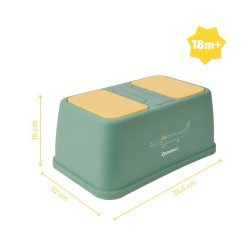 Badabulle Marchepied antidérapant, réhausse de 15 cm, 4 pieds antid