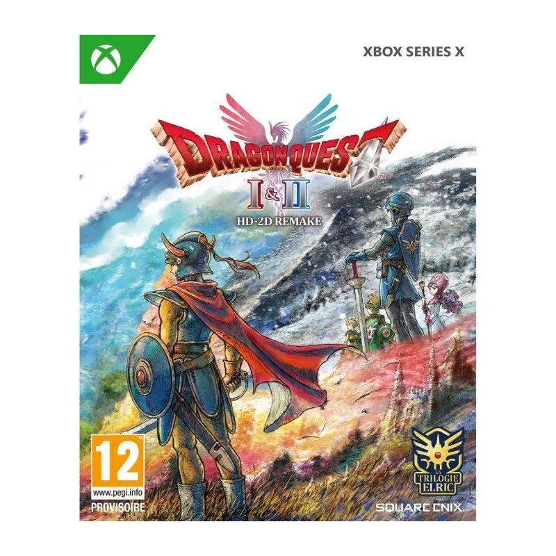 Dragon Quest I & II Hd-2d Remake - Jeu Xbox Series X