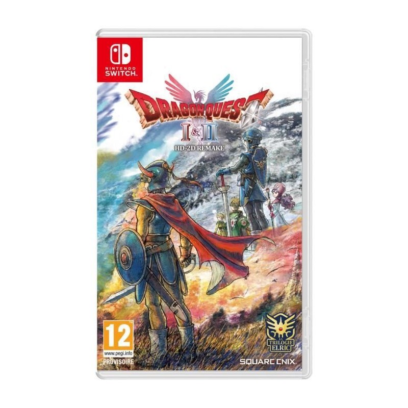 Dragon Quest I & II Hd-2d Remake - Jeu Switch