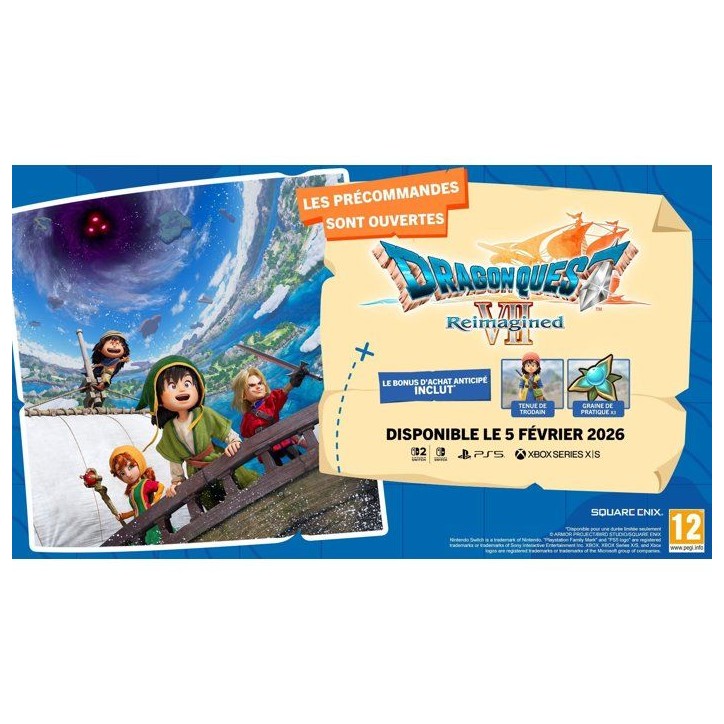 Dragon Quest VII Reimagined - Jeu PS5 Dragon Quest VII Reimagined - Jeu PS5