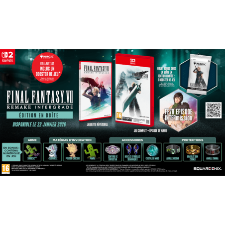 Final Fantasy VII Remake Intergrade • Jeu Nintendo Switch 2