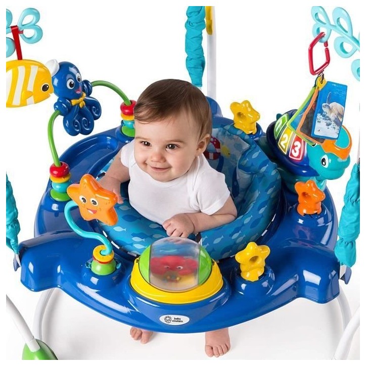 BABY EINSTEIN NEPTUNE Aire d'éveil bébé multi-jouets, Cadeau Noel bébé, pivotant 360° Jouet tortue amovible, 13 jeux multi BABY EINSTEIN NEPTUNE Aire d'éveil bébé multi-jouets, Cadeau Noel bébé, pivotant 360° Jouet tortue amovible, 13 jeux multi