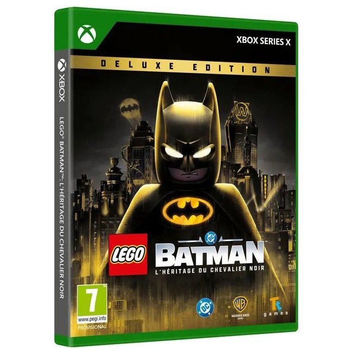 LEGO Batman: L'Héritage du Chevalier Noir - Edition Deluxe - Jeu Xbox Series X LEGO Batman: L'Héritage du Chevalier Noir - Edition Deluxe - Jeu Xbox Series X