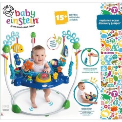 BABY EINSTEIN NEPTUNE Aire d'éveil bébé multi-jouets, Cadeau Noel b