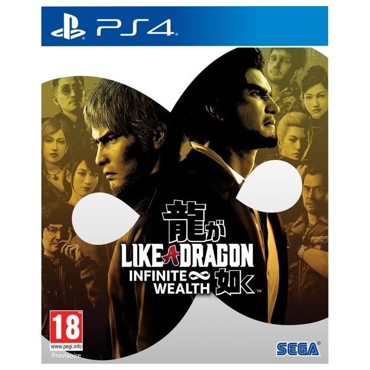 Like A Dragon Infinite Wealth - Jeu PS4 Like A Dragon Infinite Wealth - Jeu PS4