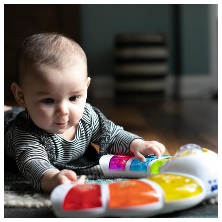 BABY EINSTEIN- Jouet Musical Piano- Glow & Discover- Jouet d'activités avec Lumieres, Musique & Hochet, 3 Modes - Multilingue BABY EINSTEIN- Jouet Musical Piano- Glow & Discover- Jouet d'activités avec Lumieres, Musique & Hochet, 3 Modes - Multilingue