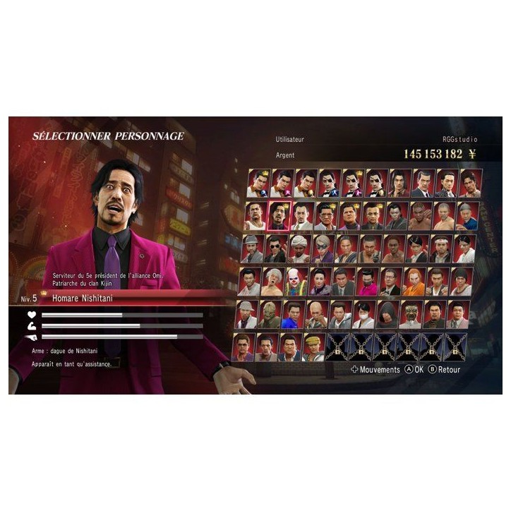 Yakuza 0 Director's Cut - Jeu PS5 Yakuza 0 Director's Cut - Jeu PS5