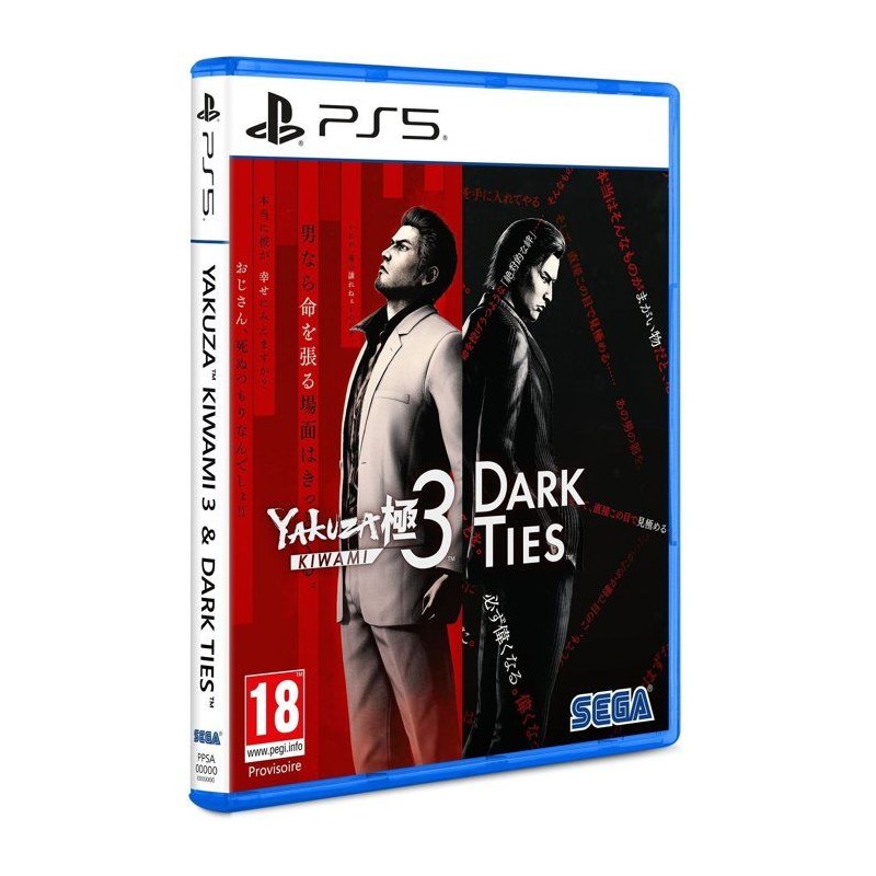 Yakuza Kiwami 3 & Dark Ties - Jeu PS5