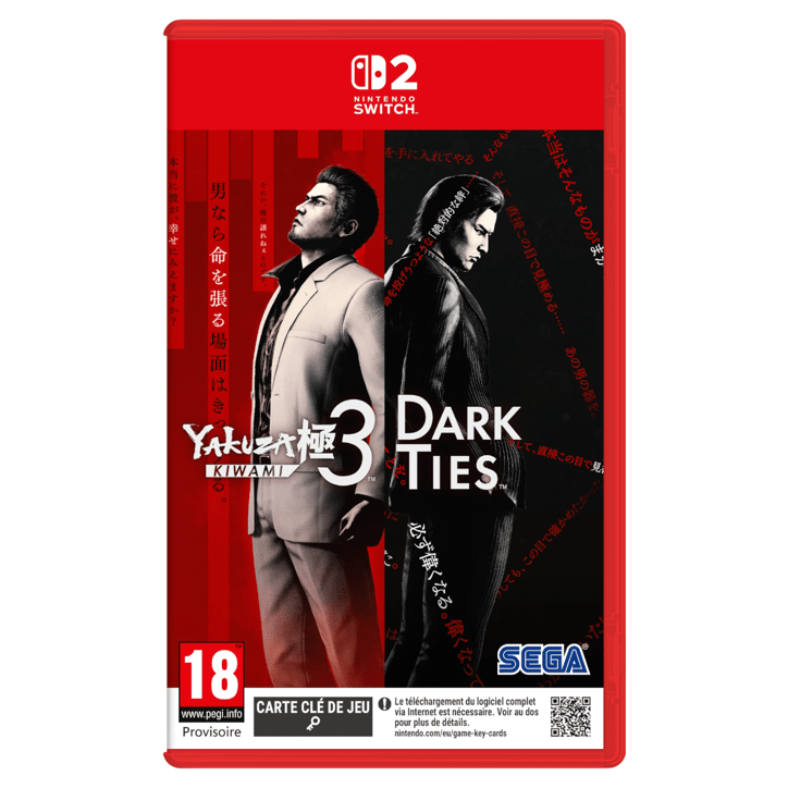 Yakuza Kiwami 3 & Dark Ties • Jeu Nintendo Switch 2