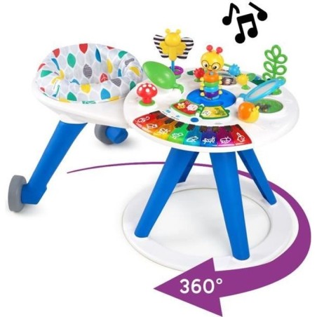 BABY EINSTEIN Table d'activités pour bébé trotteur évolutif 4-en-1