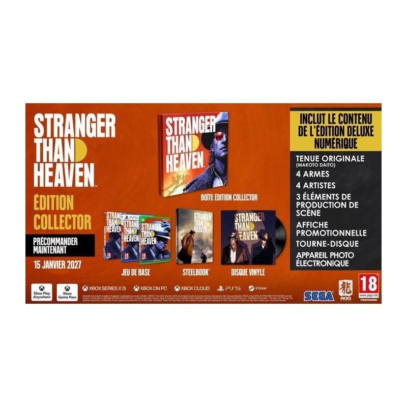 Stranger Than Heaven - Collector Edition - Jeu Xbox Series X