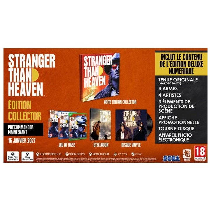 Stranger Than Heaven - Collector Edition - Jeu Xbox Series X