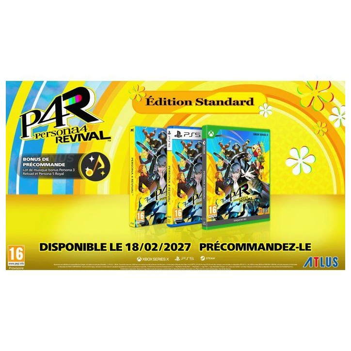 Persona 4: Revival - Edition Standard - Jeu PC Persona 4: Revival - Edition Standard - Jeu PC