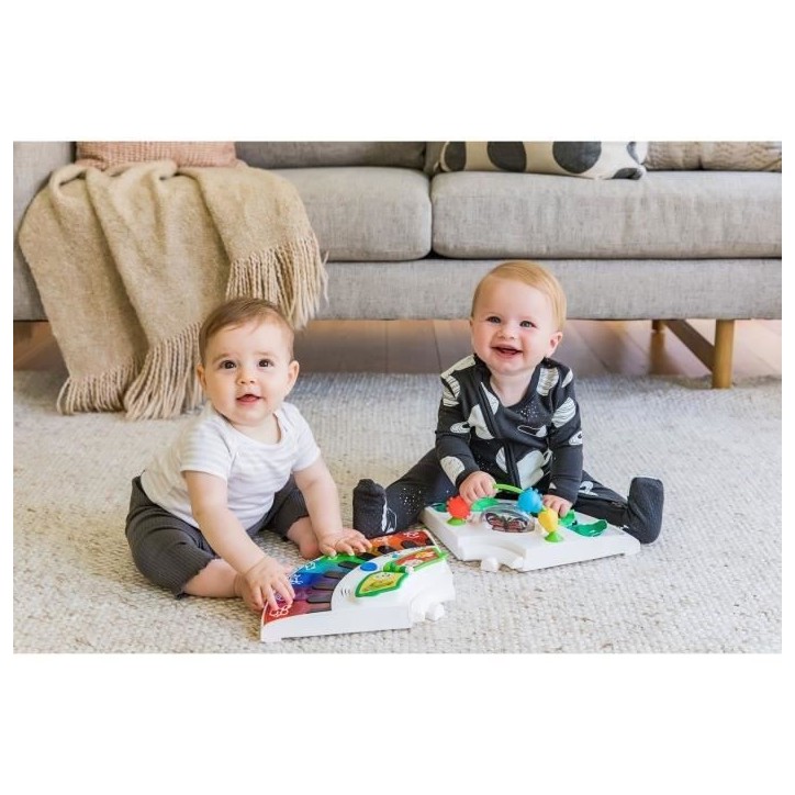 BABY EINSTEIN Table d'activités pour bébé trotteur évolutif 4-en-1 Pivotant a 360° sécurisé, Cadeau Noel bébé, piano, m BABY EINSTEIN Table d'activités pour bébé trotteur évolutif 4-en-1 Pivotant a 360° sécurisé, Cadeau Noel bébé, piano, m