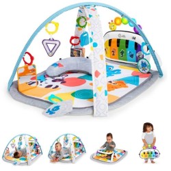 BABY EINSTEIN Kickin' Tunes Tapis de sol éveil bébé évolutif, 4-en