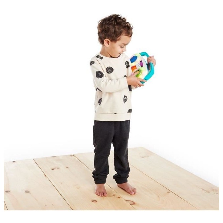 BABY EINSTEIN Radio enfant, Cadeau Noel bébé, stéréo pour bébé, 3 stations musicales et 30 mélodies et sons 12M+
